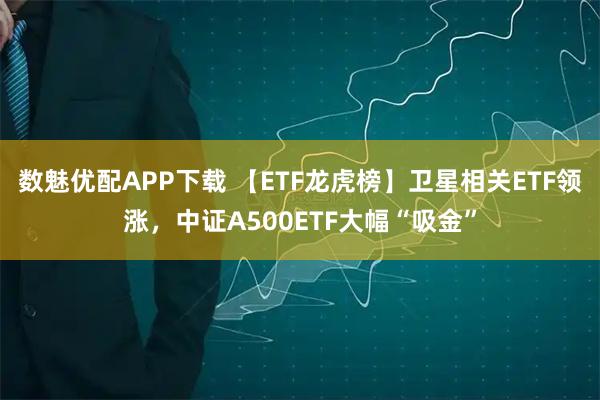 数魅优配APP下载 【ETF龙虎榜】卫星相关ETF领涨，中证A500ETF大幅“吸金”