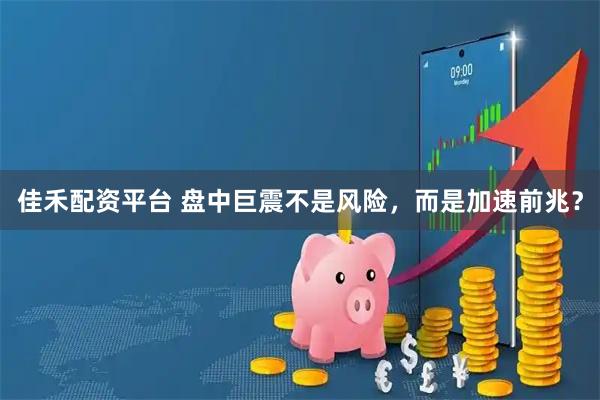 佳禾配资平台 盘中巨震不是风险，而是加速前兆？